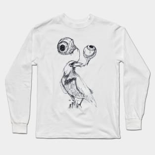 With the Bird I'll Share This Lonely View Long Sleeve T-Shirt